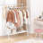 Madeenah 39'' Metal Clothing Rack-1793989642