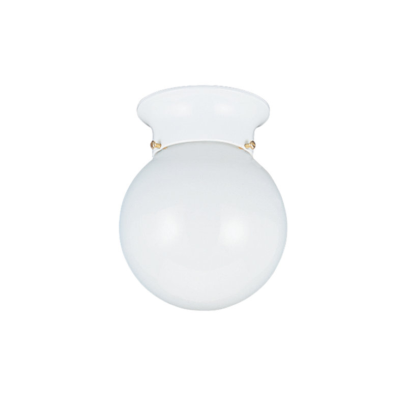 Plafonnier encastré Webster , Non, Blanc, H 5 po x l 9 1/2 po