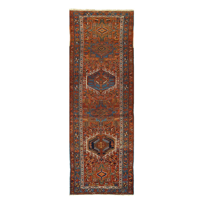 Wallinga Oriental Area Rug in Rust