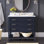 Ensemble de meuble-lavabo simple 36 po avec dessus en marbre Pamula, bleu marine