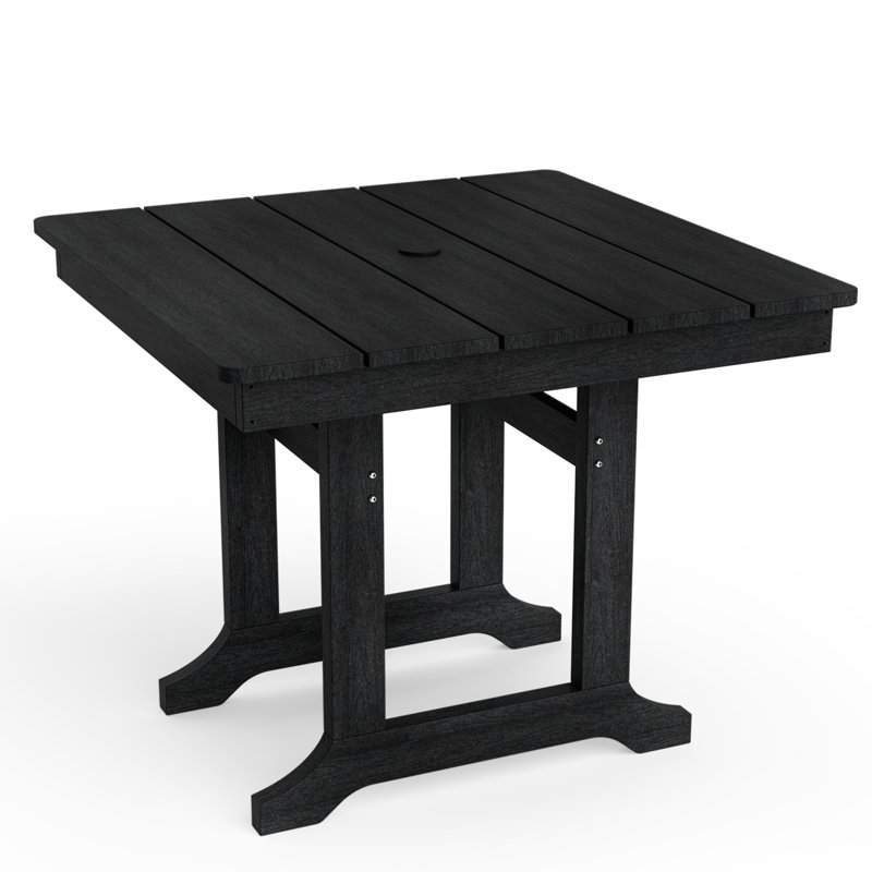 Table de salle à manger Davone, Noir