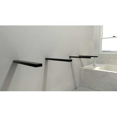 12 po x 2,5 po x 1 po - Support de tablette à suspendre gratuitement Original - industriel