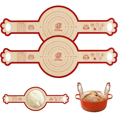 Sangle à pain en silicone pour four hollandais, 2 pièces - 6 pièces