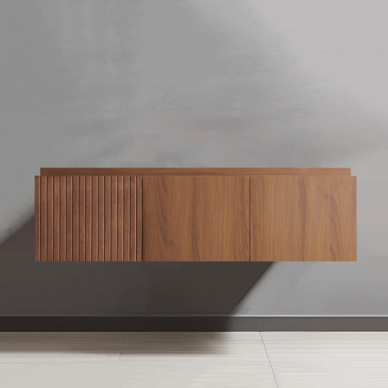 Meuble-lavabo flottant mural luxueux 48 po Luxury