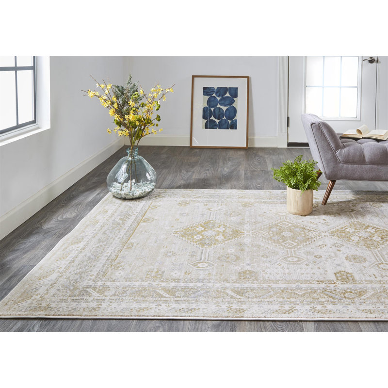 Alfreda Oriental Indoor Rug, Rectangle 6'7" x 9'6"