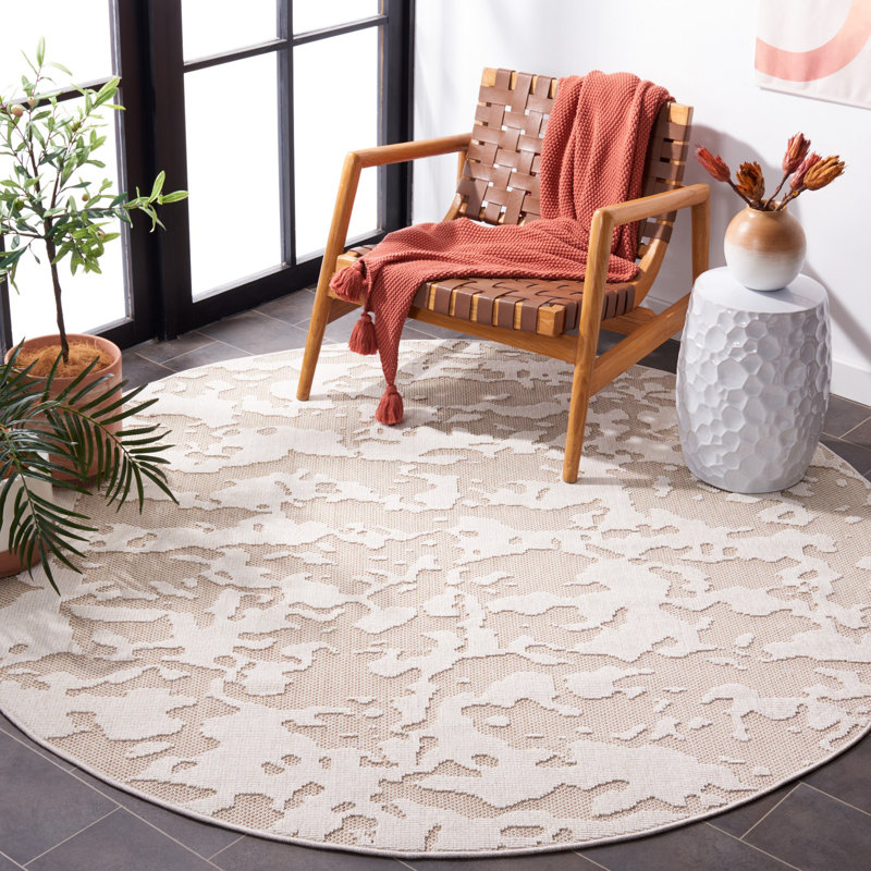 Global Performance Indoor/Outdoor Area Rug, Square 6'7"