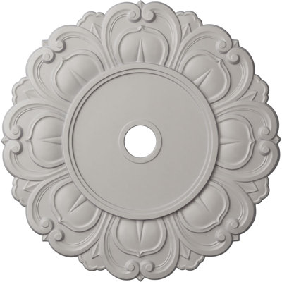 32 médaillons de plafond de 32 1/4 po de diamètre intérieur x 3 5/8 po de diamètre intérieur x 1 1/8 po de P (convient aux auvents jusqu'à 15 3/4 po)