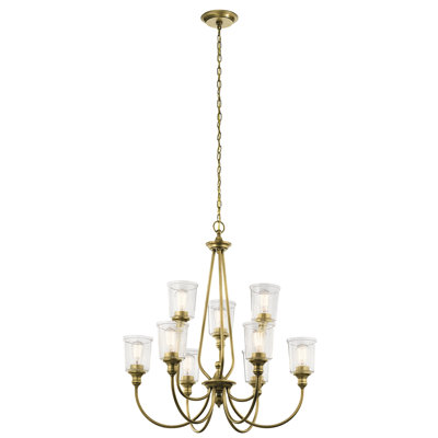 Waverly 9 - Light Classic / Traditional Chandelier