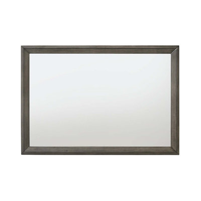 Escher Gray Oak Finish Mirror