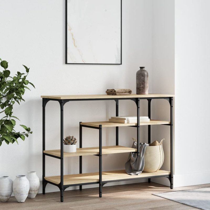 Hartsell 100cm Console Table, Sonoma Oak