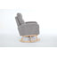 Chaise berçante moderne à haut dossier avec poche latérale pour le salon-1664476169