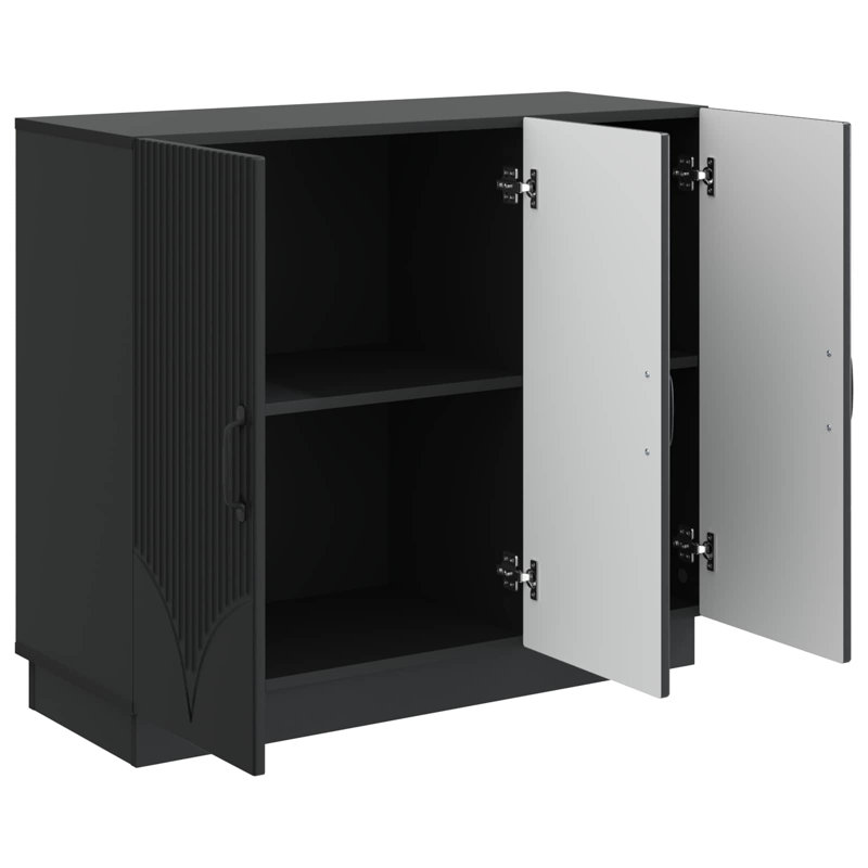 89cm Sideboard, Black