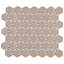 Liverpool Series 1" x 1" Ceramic Honeycomb Mosaic Wall & Floor Tile-48898239