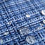 Ensemble de 2 housses de coussin tissées texturées et imperméables bleu marine - Extérieur et intérieur 18 po x 18 po-1622991849-1665425942-1715986554