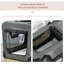 Folding Pet Carrier Bag House with Cushion Storage-96465152