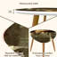 Ensemble de 2 tables basses gigognes Triangle