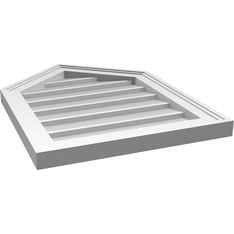 Ventilateur à pignon en uréthane non-fonctionnel Signature, H 24 po x l 18 po x P 1,5 po