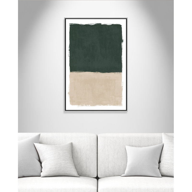 «Emerald Forest I Print» par Natalie Carpentieri, 25.5'' W x 37.5'' H, Silver Floater