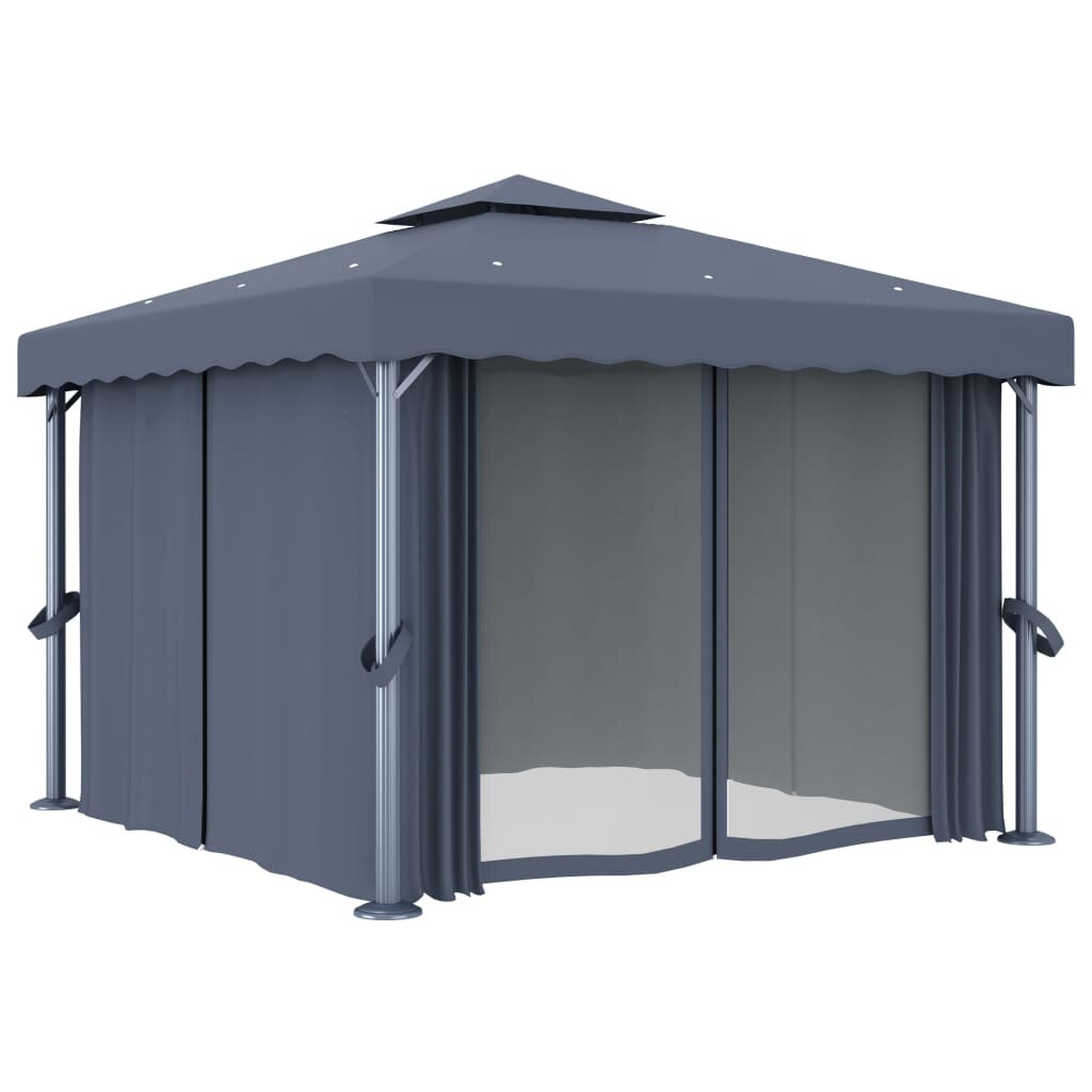 300 cm x 300 cm Terrassenpavillon Otterson aus Metall