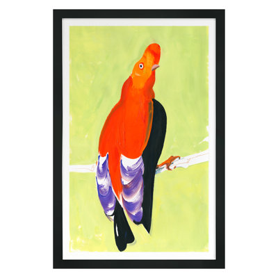 Tunki par PC Ngo - Peinture sur papier d'un seul cadre