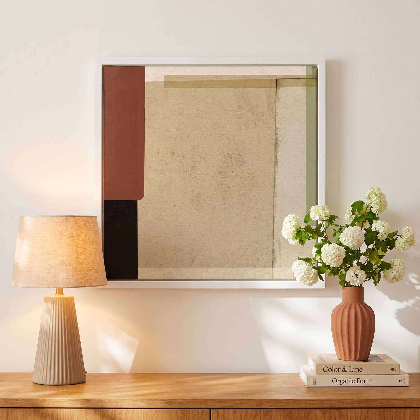 City Scape 2 Print by Marco Marella, 16" H x 16" W, Framed Print Paper without Mat, White