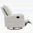 Swivel Rocker Recliner Chair with Gliding Motion-472659488