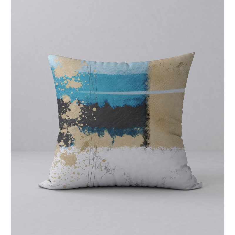 Reversible Throw Pillow, 24" x 24"