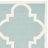 Rodgers Hand Woven Flat Weave Wool/Cotton Geometric Rug in Blue/Ivory-856014999
