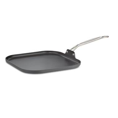  Ninja C30628 Foodi NeverStick Premium 11-Inch Square Griddle Pan,  Hard-Anodized, Nonstick, Durable & Oven Safe to 500°F, Slate Grey : Video  Games