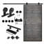 Porte de grange en bois avec quincaillerie d'installation - hauteur de 84 po-79201165-79201170
