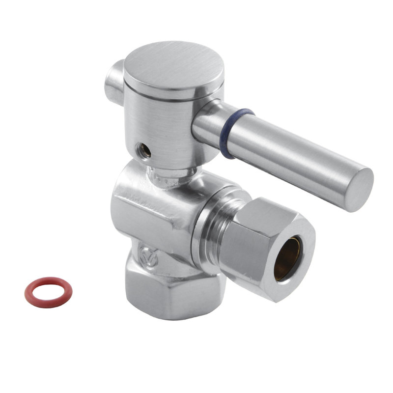 Robinet d'arrêt Kingston, Chrome poli