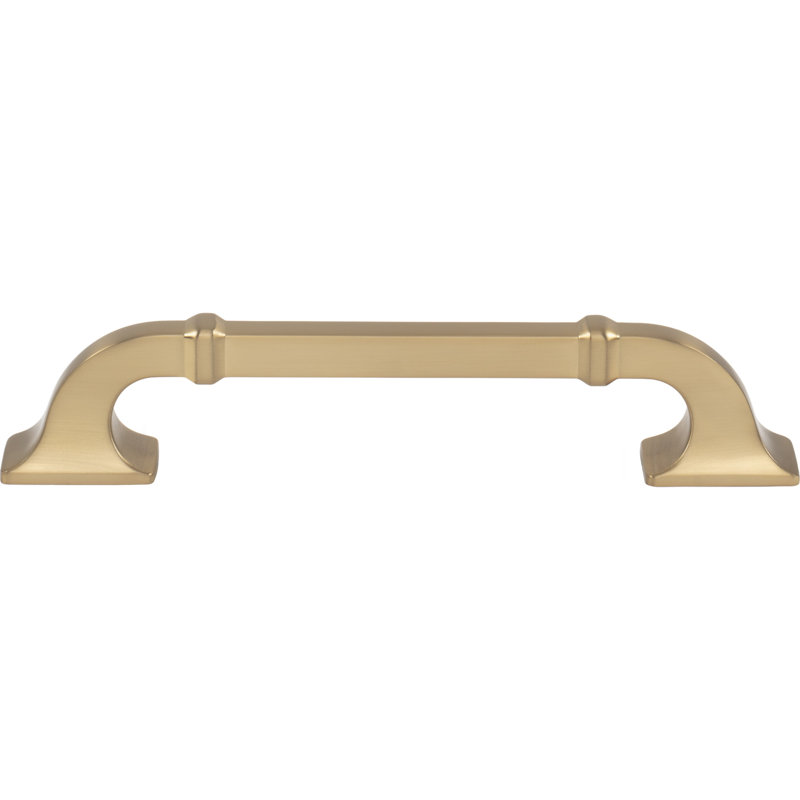 Califon 5 1/16" Center to Center Bar Pull, 5 1/16", Gold