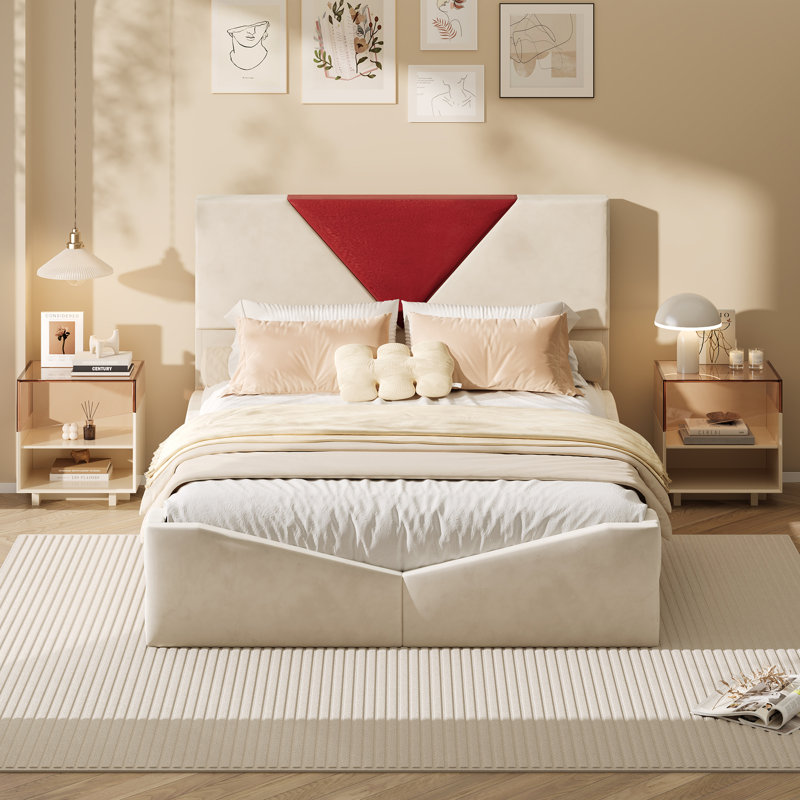 Upholstered Bed, European Double (140 x 200 cm)