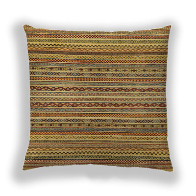 Abstract Reversible Throw Pillow