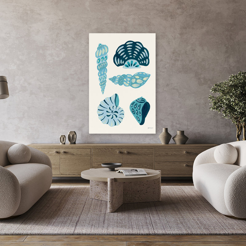 Beachy And Nautical My Tropical Shell Collection II V2, H 48 po x l 32 po