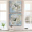 «Blue Blanc I», ensemble de 2 reproductions d'art sur toile tendue-1955931527-1940647095-1940647080
