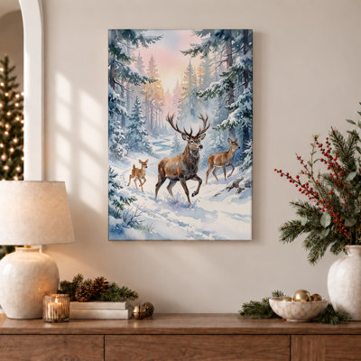Art mural sur toile Brown