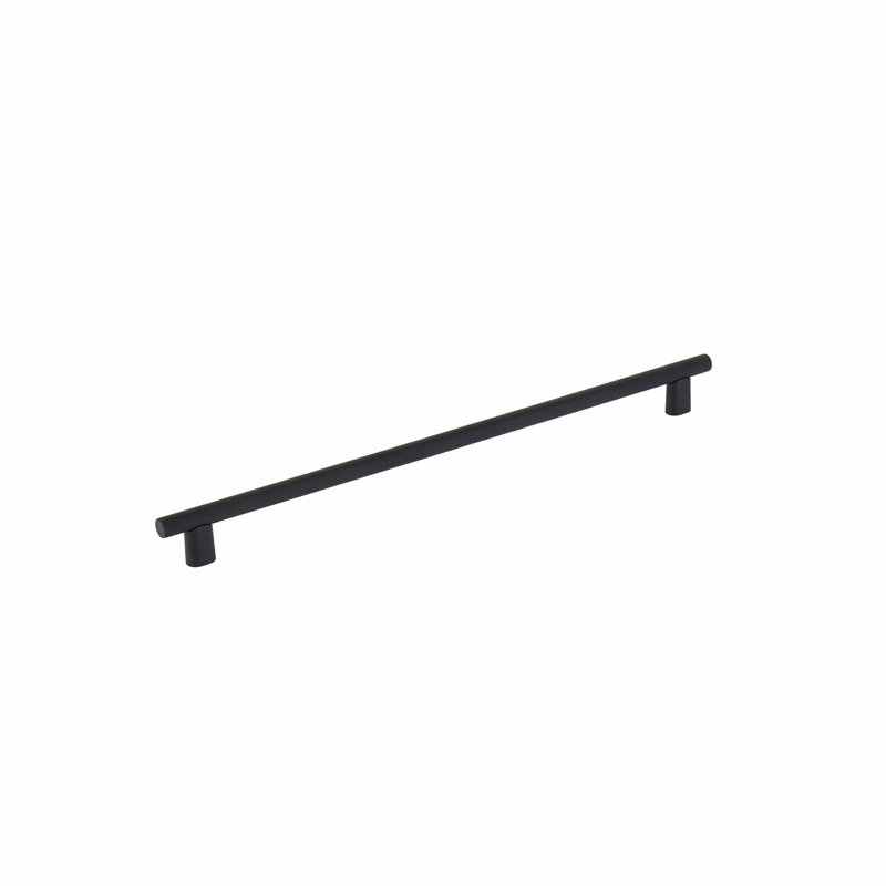 Monza 18" Center to Center Appliance Pull, Matte Black, 12"