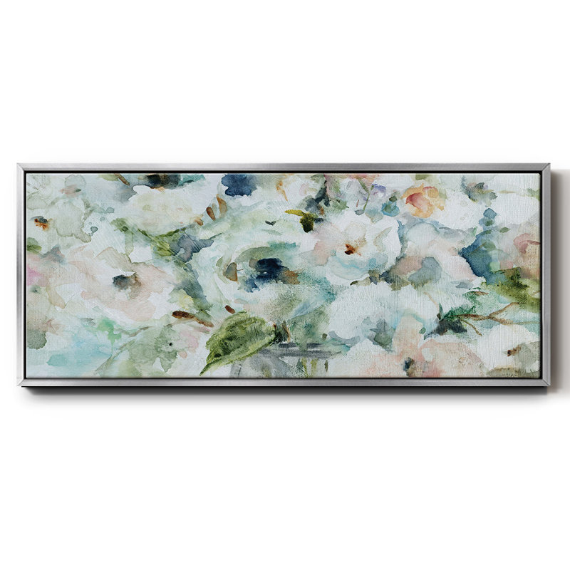 «Blooming Softly», toile encadrée