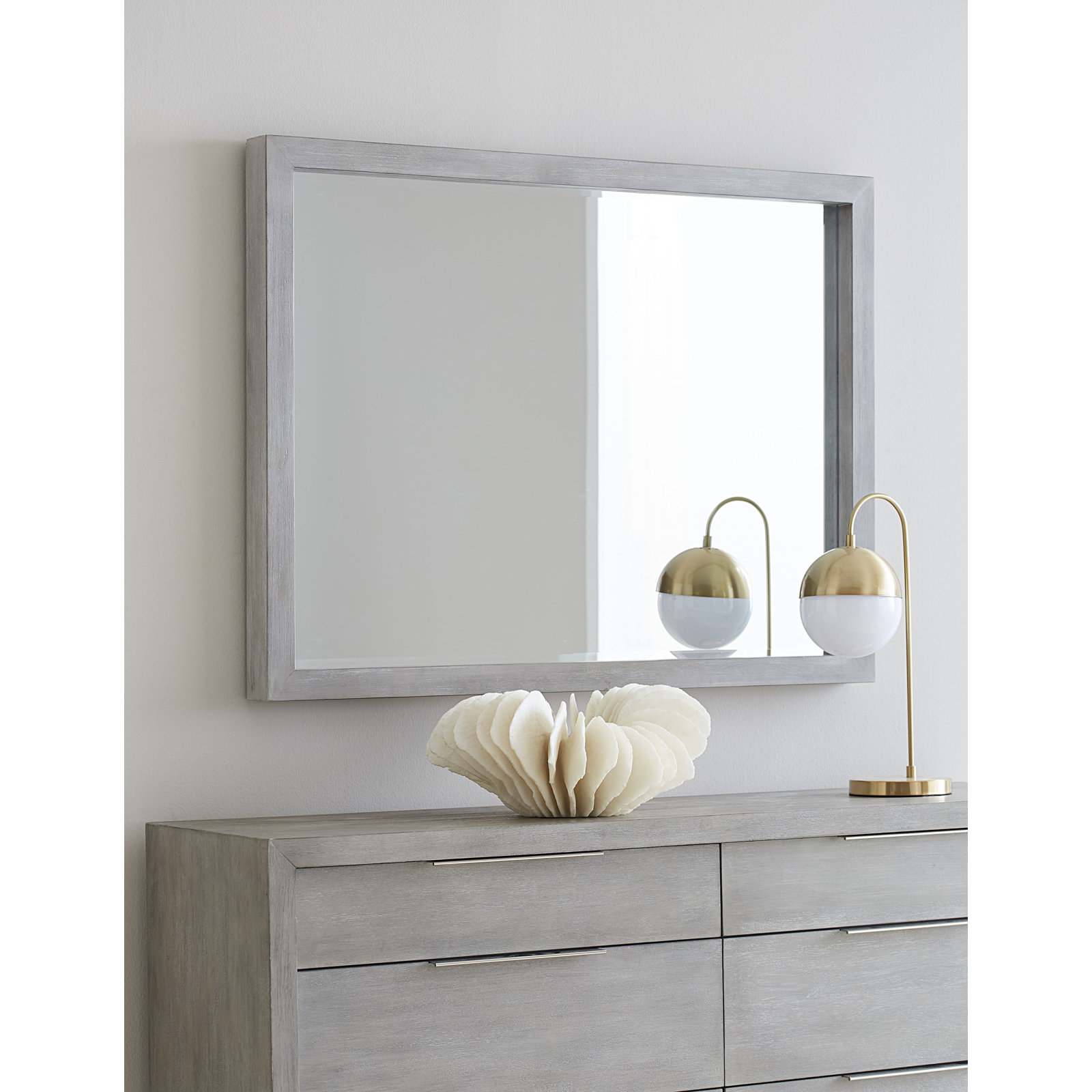 Eloise 48" Accent Mirror, Mineral