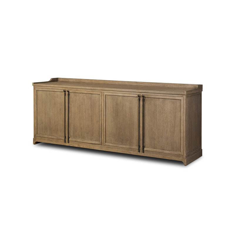 Adley Sideboard-Weathered Washed Oak Veneer