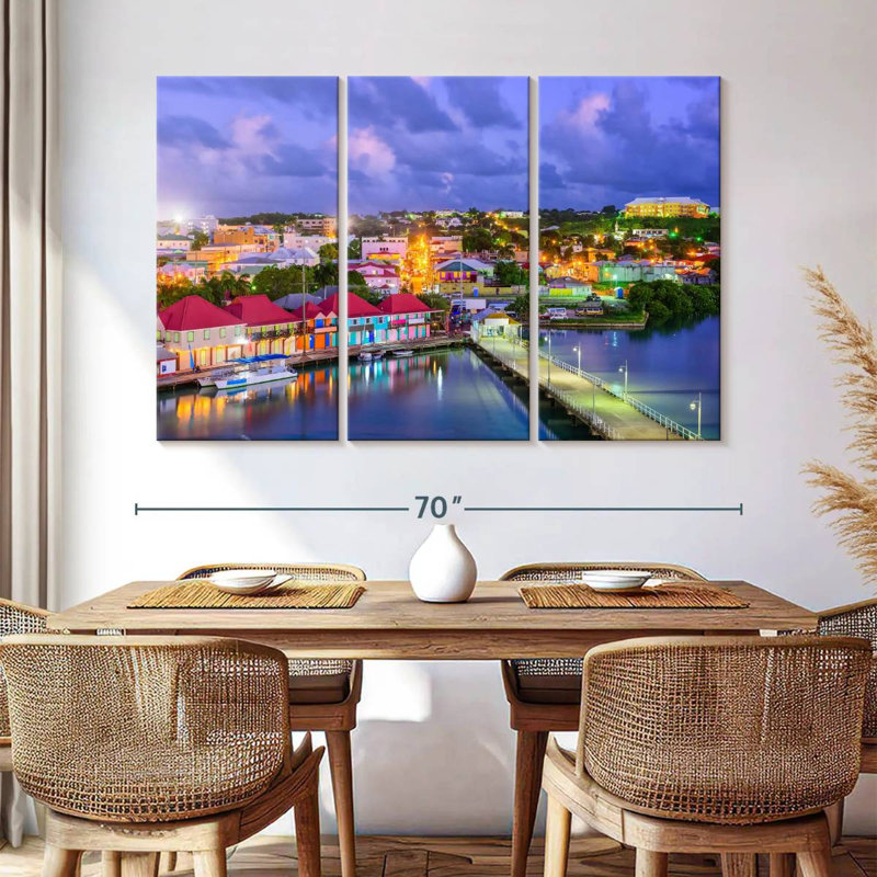 Nicci St. John's Skyline, 42" H x 65" W