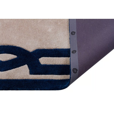 Viscose Geometric Indoor Rug