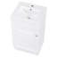 Meuble-lavabo 18 po avec lavabo, meuble-lavabo avec tablette de porte et tablette réglable, blanc-1680468937