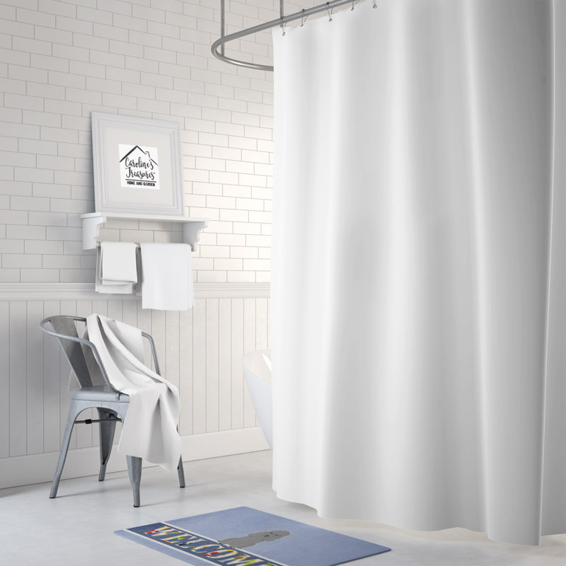 Tapis de bain Poodle Welcome, Argent