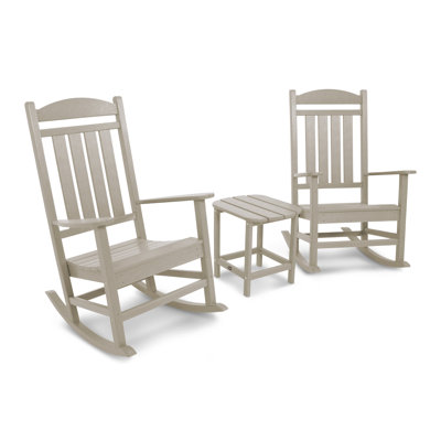 POLYWOOD® Rocker 2-Person Patio Seating Group