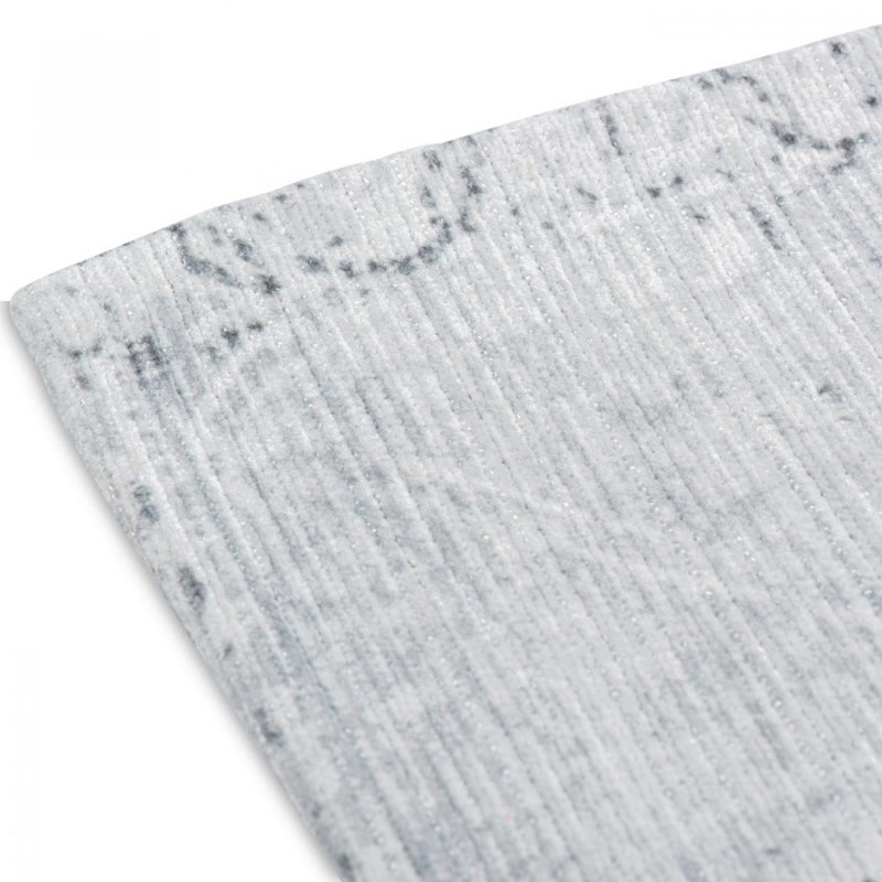 Sparx I Transitional Gray Washable Modern Rug, Runner 2'6" x 7'6"