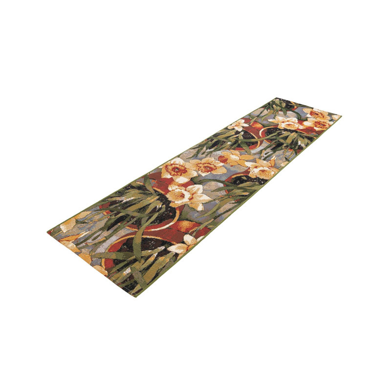  Verdure Outdoor Botanical Rug, Runner 2' x 6'1"