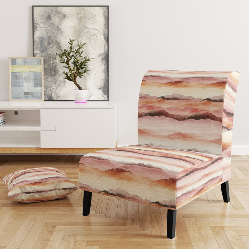 Fauteuil d'appoint Boho, Pantoufle sans accoudoirs