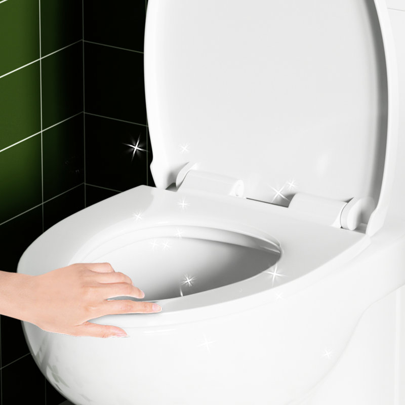Toilette 1,28, blanc brillant 003, économie d'eau, siège confortable, siège séduisant, fermeture en douceur